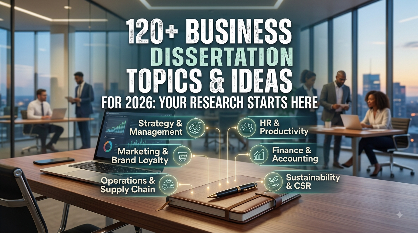 Image Explaining about business dissertation topics