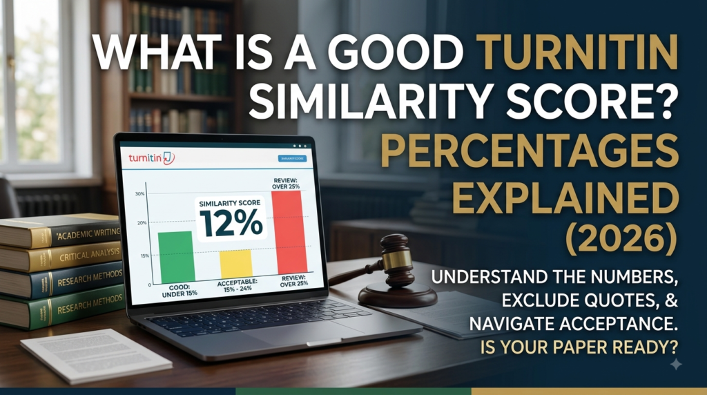 Image Explained about Good Turnitin Similarity Score
