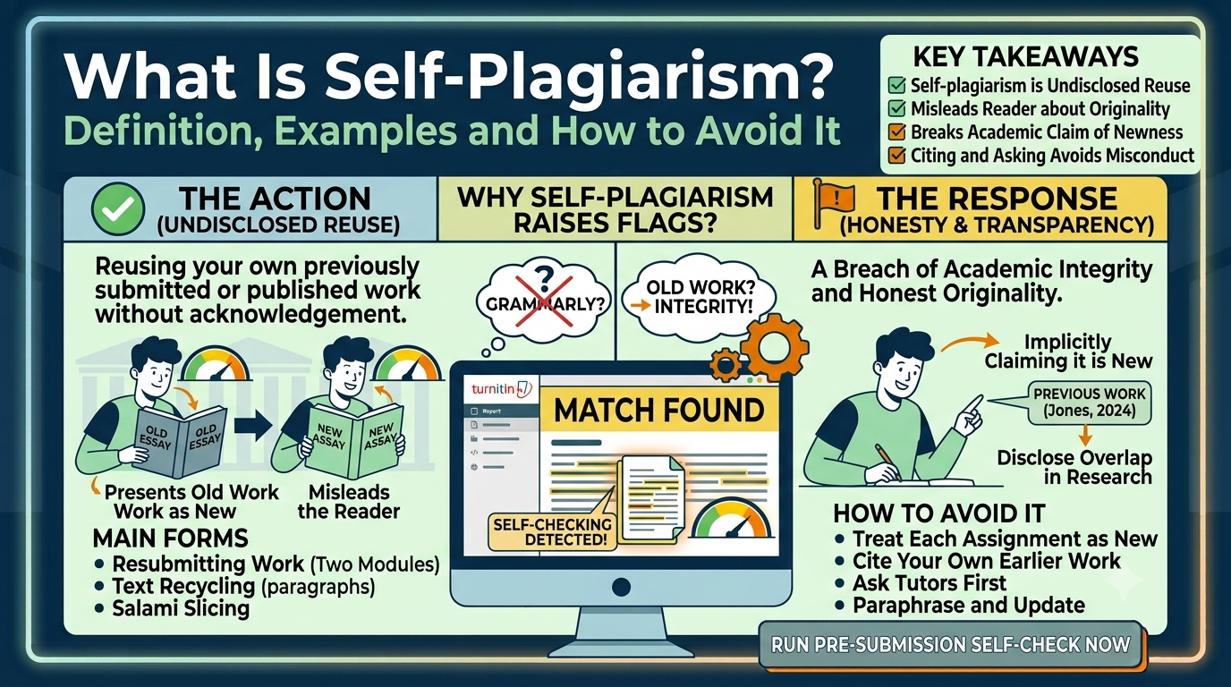 Image Explained about self plagiarism