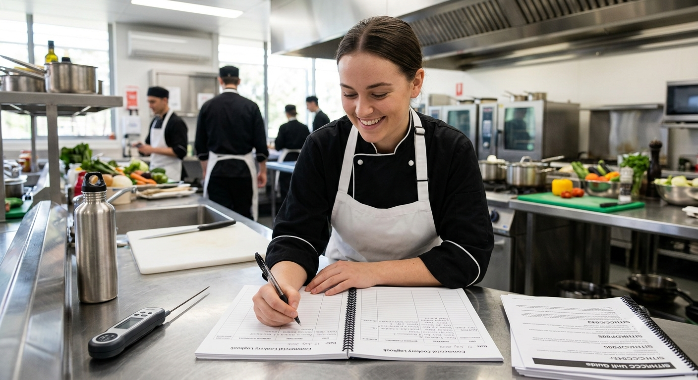 Image explaining about commercial cookery logbook