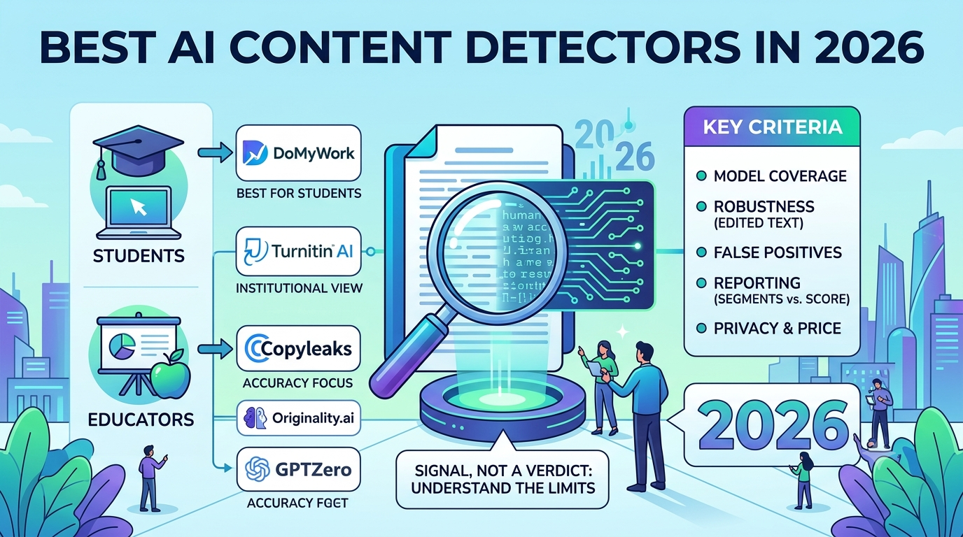 Best AI Content Detectors in 2026