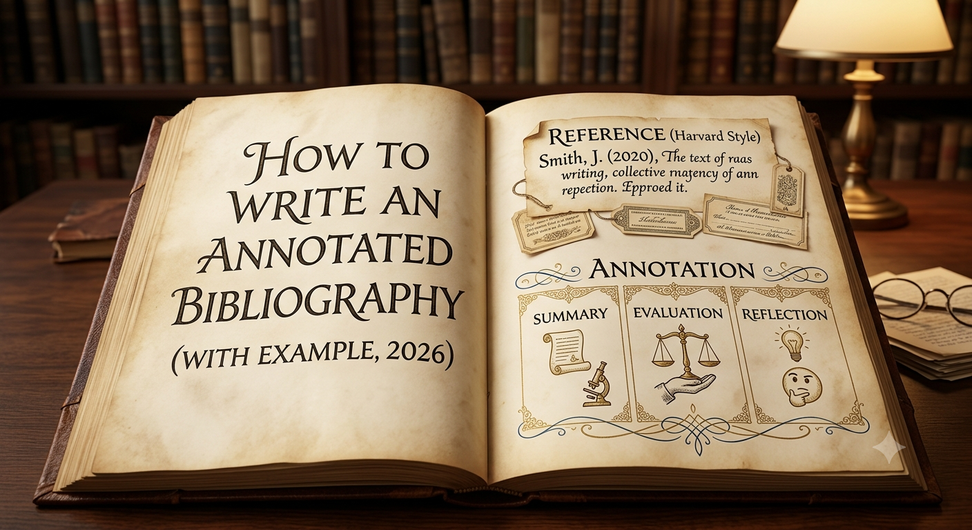 Image Explained about How to Write an Annotated Bibliography