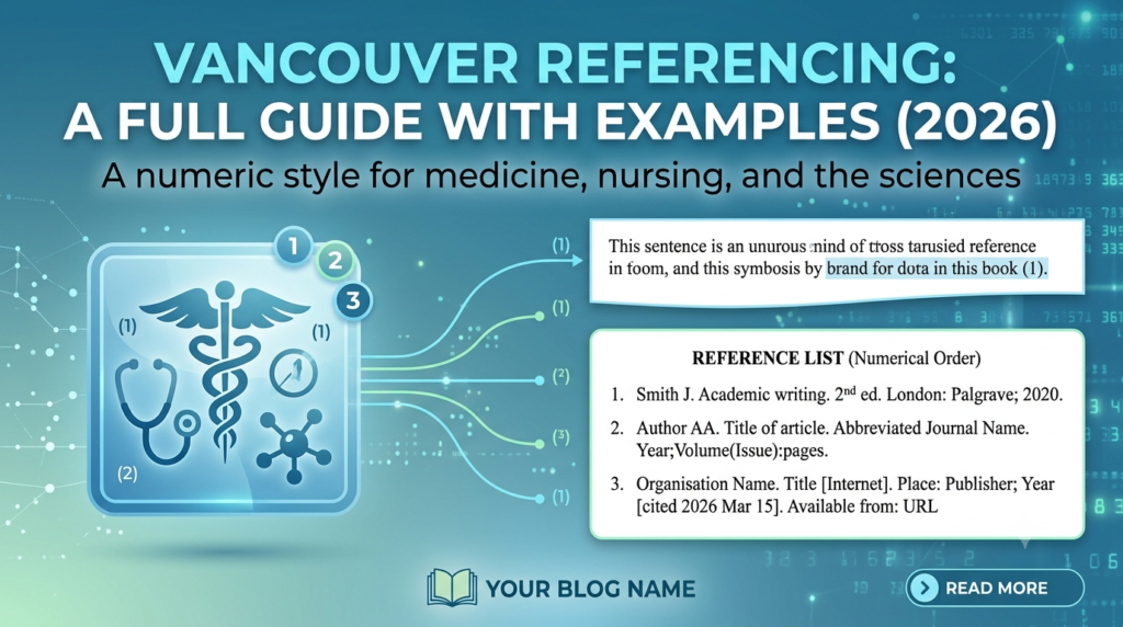 Image Explained about Vancouver Referencing