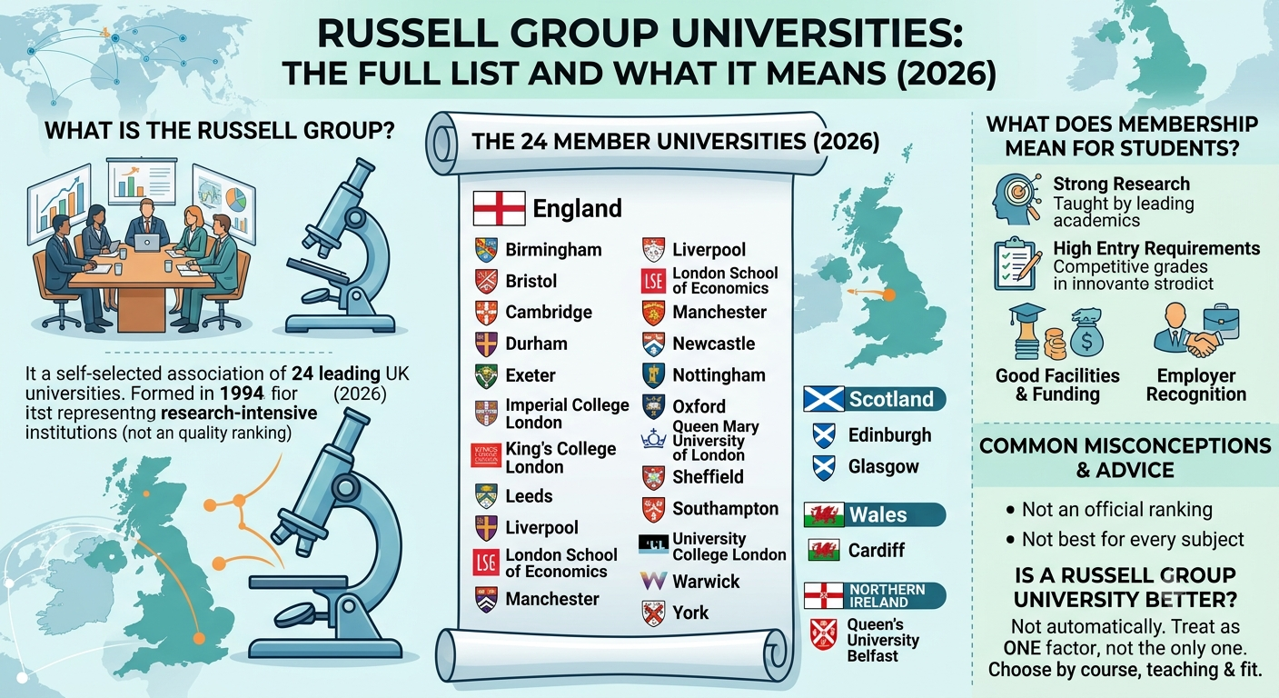 Image explained about Russell Group Universities