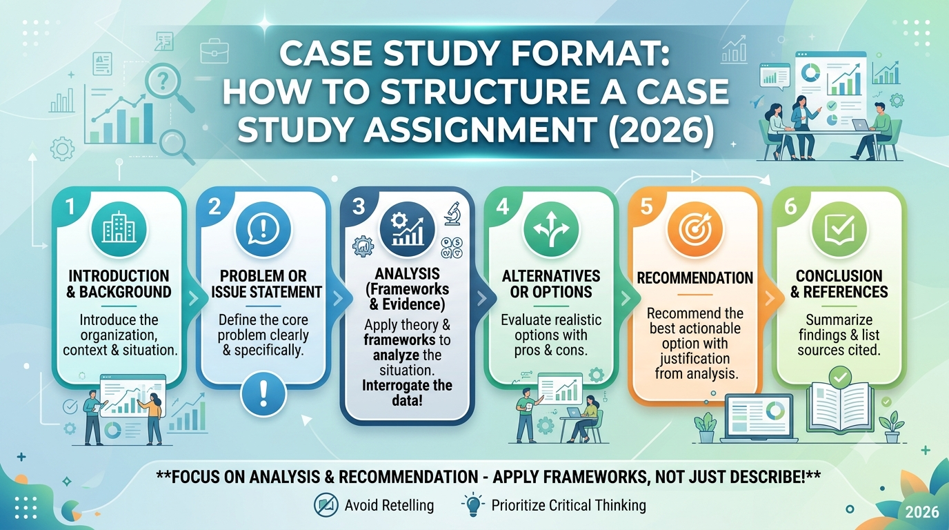 Image Explained about Case Study Format