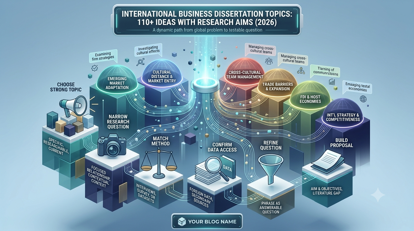 Image Explained about International Business Dissertation Topics
