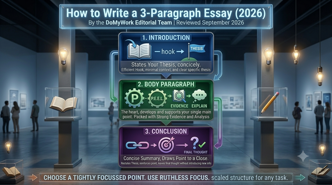 Image explained about How to Write a 3-Paragraph Essay
