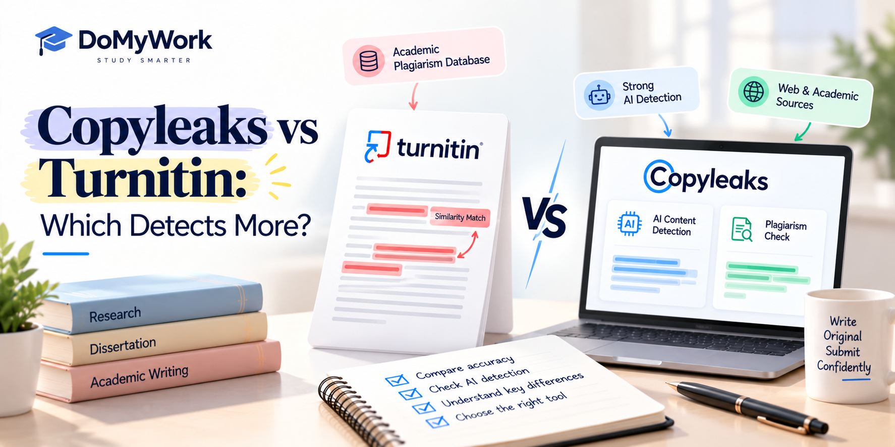 Image explained about Copyleaks vs Turnitin