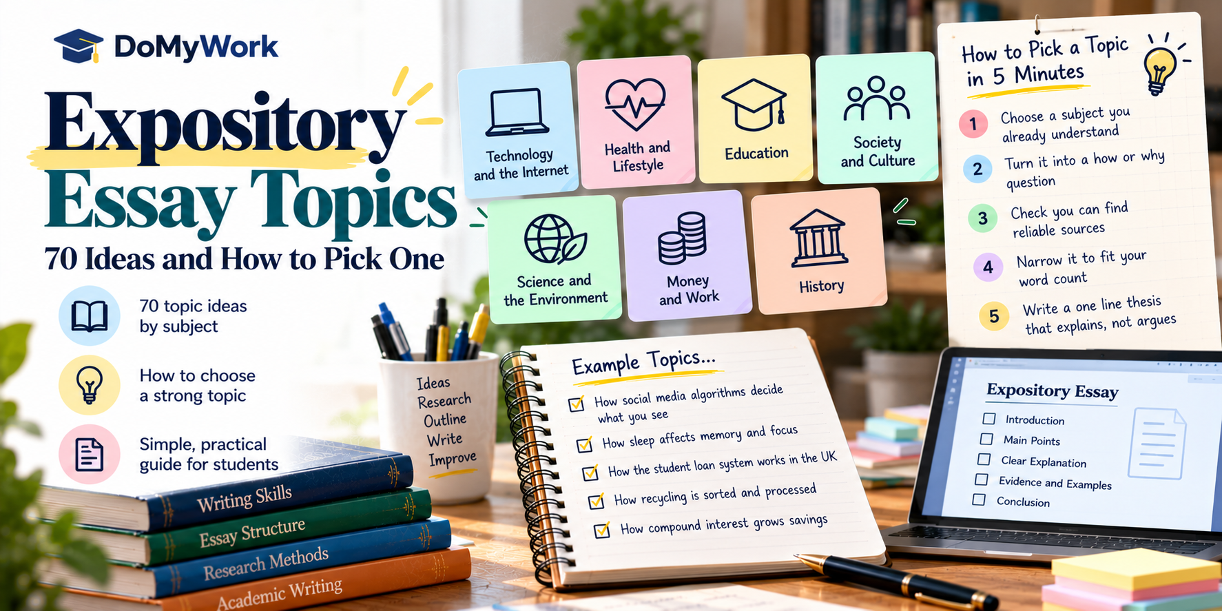 Image explained about Expository Essay Topics