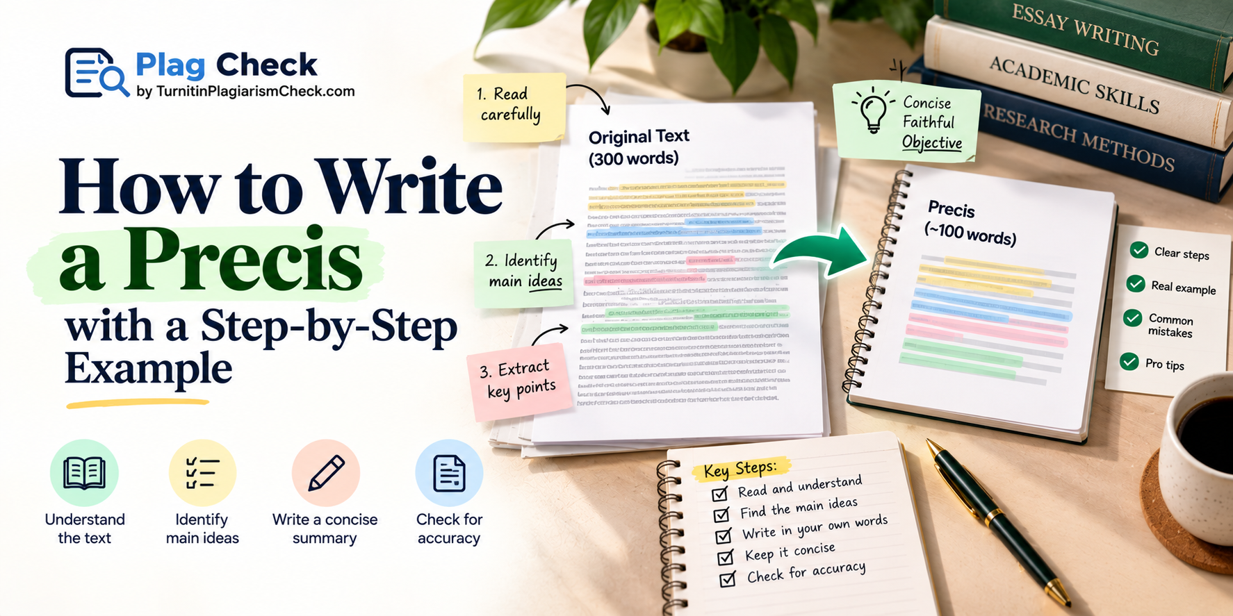 Image explained about How to Write a Precis